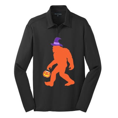 Bigfoot Halloween Costume 2020 Silk Touch Performance Long Sleeve Polo