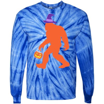 Bigfoot Halloween Costume 2020 Tie-Dye Long Sleeve Shirt