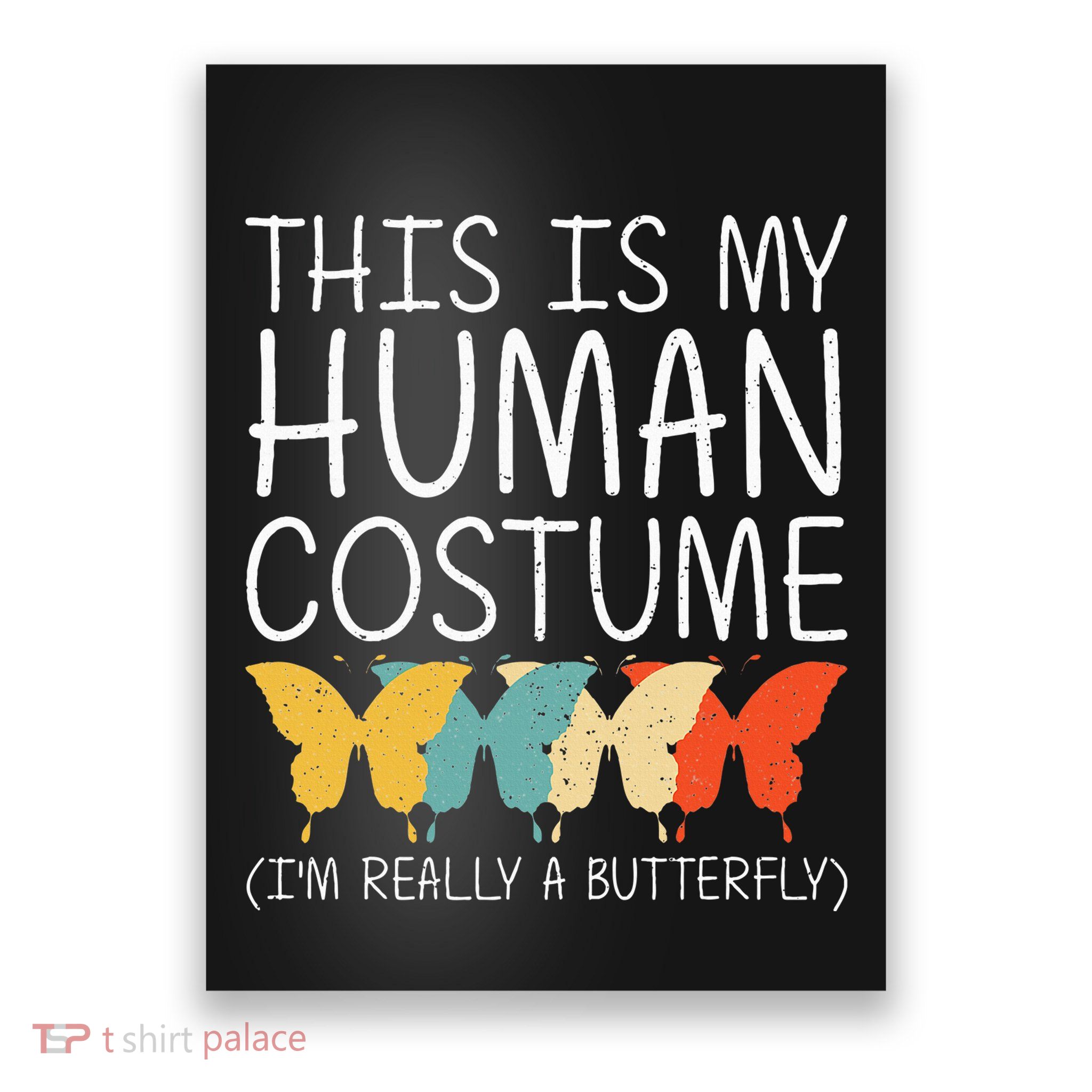 Butterfly Halloween Costume Accessory DIY Ringlet Moth Transformation Poster
