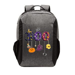 Boo Halloween Costume Spiders Ghosts Pumkin & Witch Hat Vector Backpack