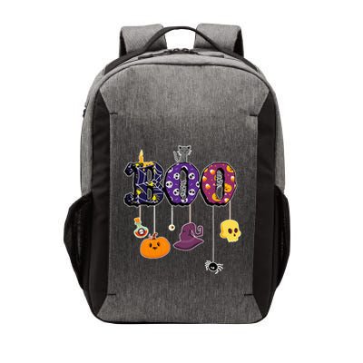 Boo Halloween Costume Spiders Ghosts Pumkin & Witch Hat Vector Backpack