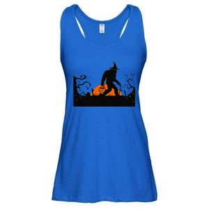 Bigfoot Halloween Costume Bigfoot Believer Ladies Essential Flowy Tank