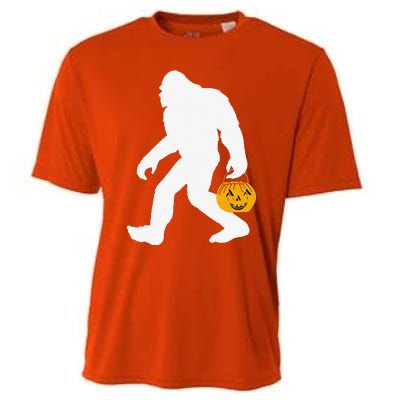 Bigfoot Halloween Costume Design Funny Cooling Performance Crew T-Shirt