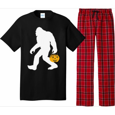 Bigfoot Halloween Costume Design Funny Pajama Set