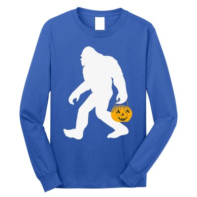 Bigfoot Halloween Costume Design Funny Long Sleeve Shirt