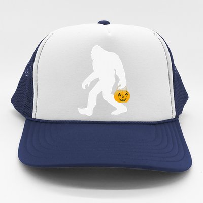 Bigfoot Halloween Costume Design Funny Trucker Hat