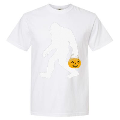 Bigfoot Halloween Costume Design Funny Garment-Dyed Heavyweight T-Shirt