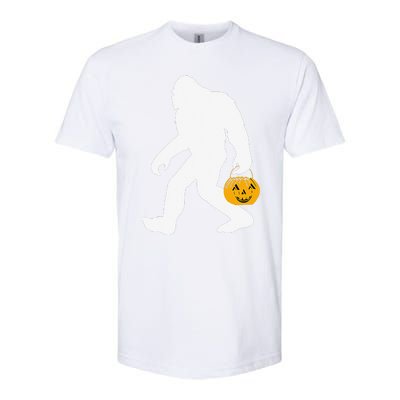 Bigfoot Halloween Costume Design Funny Softstyle CVC T-Shirt