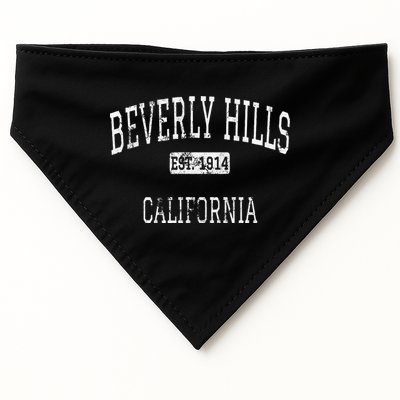 Beverly Hills California Ca Vintage USA-Made Doggie Bandana