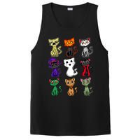 Boo Halloween Cat Cute Black Cat Costume For Girls PosiCharge Competitor Tank