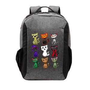 Boo Halloween Cat Cute Black Cat Costume For Girls Vector Backpack