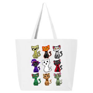 Boo Halloween Cat Cute Black Cat Costume For Girls 25L Jumbo Tote