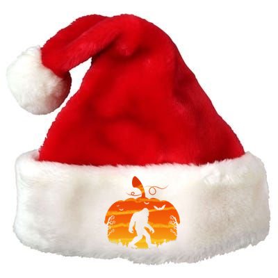 Bigfoot Halloween Costume Pumpkin Aussie Premium Christmas Santa Hat