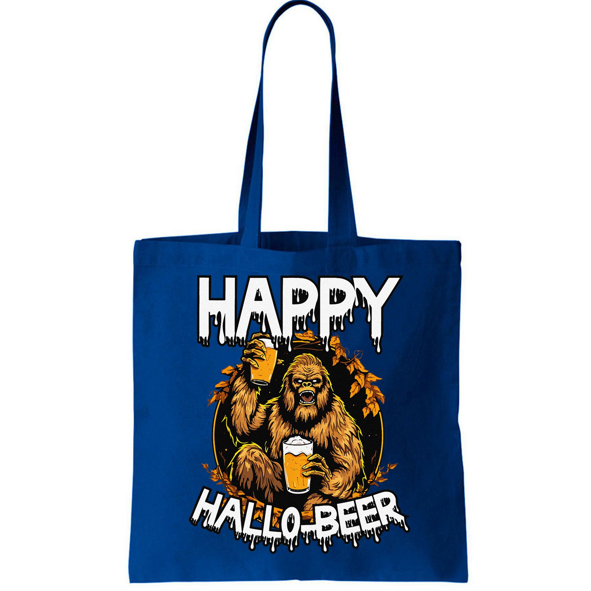 Bigfoot Halloween Costume Sasquatch Beer Trick Or Treat Bag