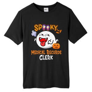 Boo Halloween Costume Spooky Medical Records Clerk Tall Fusion ChromaSoft Performance T-Shirt