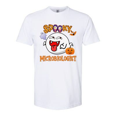 Boo Halloween Costume Spooky Microbiologist Softstyle CVC T-Shirt