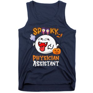 Boo Halloween Costume Spooky Physician Assistant Tank Top