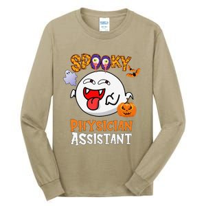 Boo Halloween Costume Spooky Physician Assistant Tall Long Sleeve T-Shirt