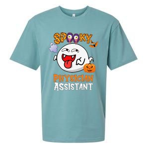 Boo Halloween Costume Spooky Physician Assistant Sueded Cloud Jersey T-Shirt