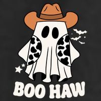 Boo Haw Country Ghost Funny Halloween Adult Drive Performance Visor