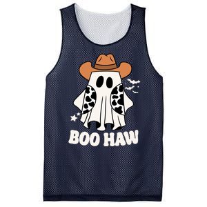 Boo Haw Country Ghost Funny Halloween Mesh Reversible Basketball Jersey Tank