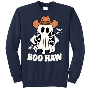 Boo Haw Country Ghost Funny Halloween Tall Sweatshirt