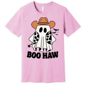 Boo Haw Country Ghost Funny Halloween Premium T-Shirt