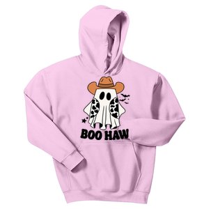 Boo Haw Country Ghost Funny Halloween Kids Hoodie