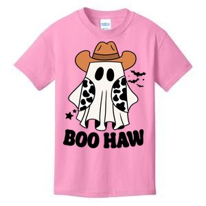 Boo Haw Country Ghost Funny Halloween Kids T-Shirt