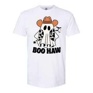 Boo Haw Country Ghost Funny Halloween Softstyle CVC T-Shirt