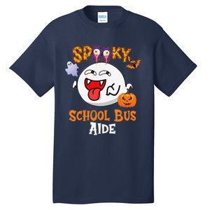 Boo Halloween Costume Spooky School Bus Aide Tall T-Shirt