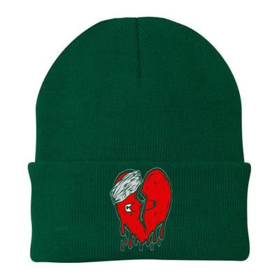 Broken Heart Cute Heartbroken Love Knit Cap Winter Beanie