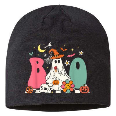 Boo Halloween Costume Spiders Ghosts Pumkin & Witch Hat Sustainable Beanie