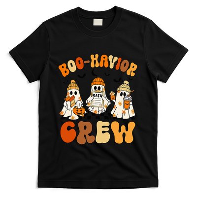 Boo Havior Crew Behavior Analyst Halloween Aba Rbt T-Shirt