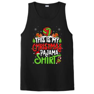 Beach Handball Christmas Pajama Gift Xmas Beach Handball Gift PosiCharge Competitor Tank