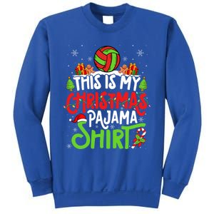 Beach Handball Christmas Pajama Gift Xmas Beach Handball Gift Sweatshirt