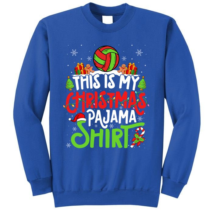 Beach Handball Christmas Pajama Gift Xmas Beach Handball Gift Sweatshirt