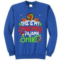 Beach Handball Christmas Pajama Gift Xmas Beach Handball Gift Tall Sweatshirt