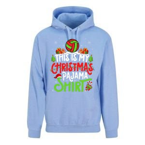 Beach Handball Christmas Pajama Gift Xmas Beach Handball Gift Unisex Surf Hoodie