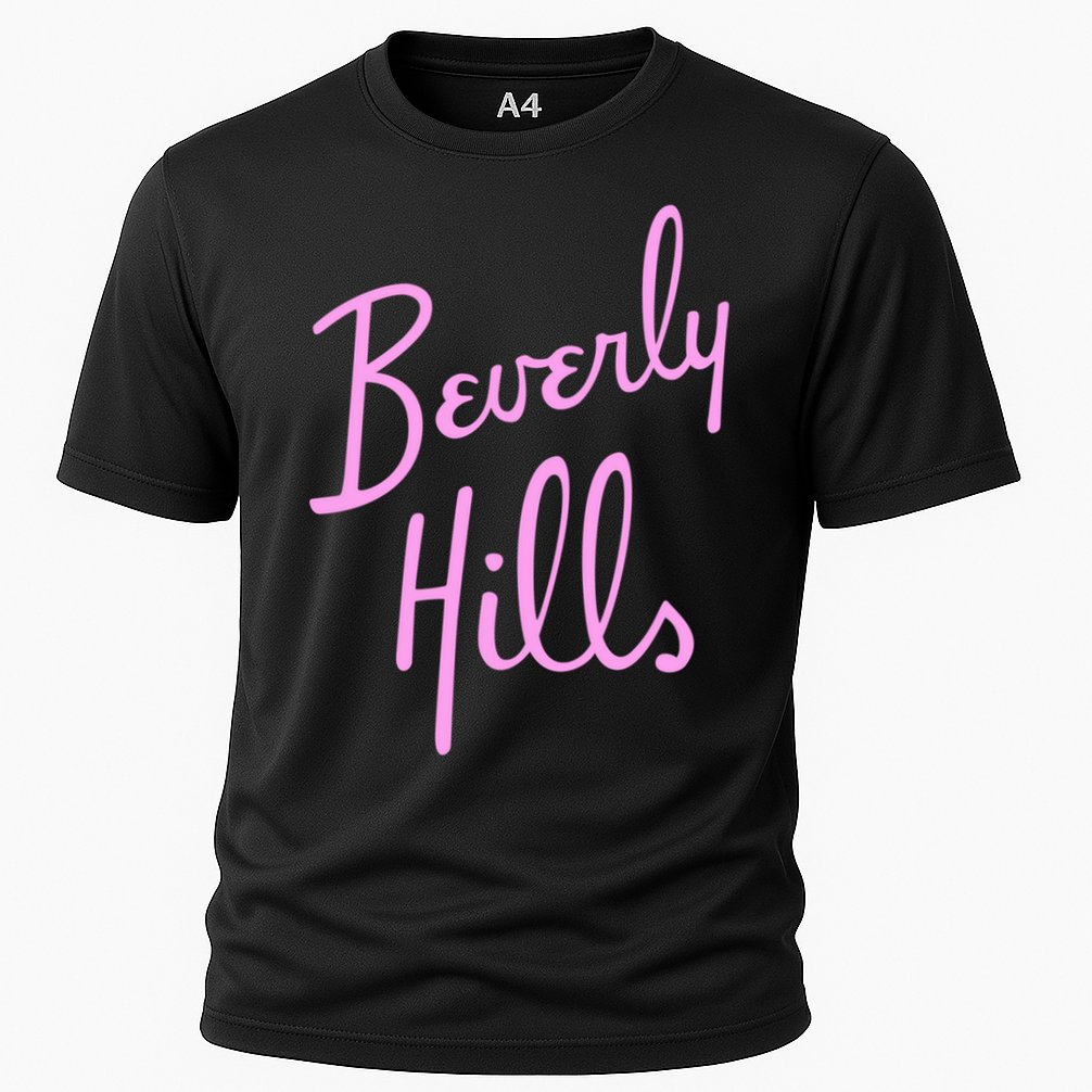 Beverly Hills California Hotel Souvenir Valley Girl Pride CA Cooling Performance Crew T-Shirt