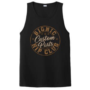 Bionic Hip Club Custom Parts Funny Hip Surgery Replacet Gift PosiCharge Competitor Tank