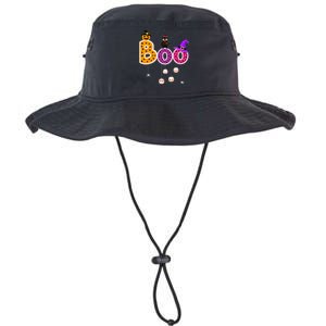 Boo Halloween Costume Spiders Ghosts Pumkin & Witch Hat Legacy Cool Fit Booney Bucket Hat