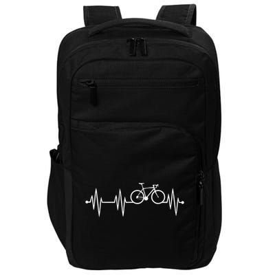 Bicycle Heartbeat Cycling For Cyclist Impact Tech Backpack