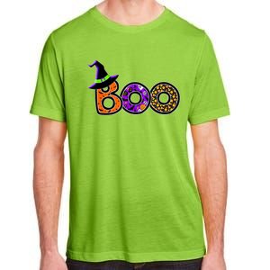 Boo Halloween Costume Spiders Ghosts Pumkin & Witch Hat Adult ChromaSoft Performance T-Shirt