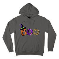 Boo Halloween Costume Spiders Ghosts Pumkin & Witch Hat Tall Hoodie