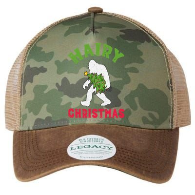 Bigfoot Hairy Christmas Tree Christmas Cute Gift Legacy Tie Dye Trucker Hat