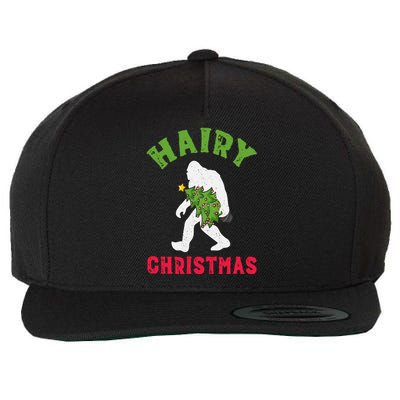 Bigfoot Hairy Christmas Tree Christmas Cute Gift Wool Snapback Cap