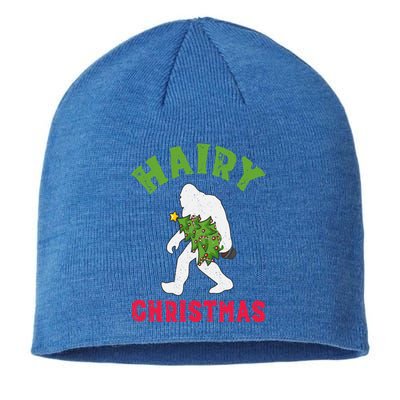 Bigfoot Hairy Christmas Tree Christmas Cute Gift Sustainable Beanie