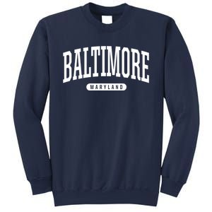 Baltimore Hoodie College Universit Y Style Md Usa Sweatshirt