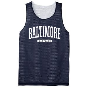 Baltimore Hoodie College Universit Y Style Md Usa Mesh Reversible Basketball Jersey Tank